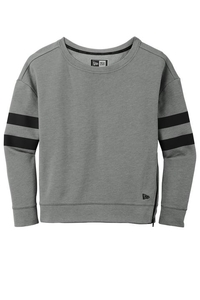 LNEA513 - New Era Ladies Tri-Blend Fleece Varsity Crew LNEA513