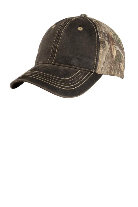 C819 - Port Authority Pigment Print Camouflage Cap