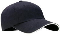 C830 - Port Authority Sandwich Bill Cap with Striped Closure. C830