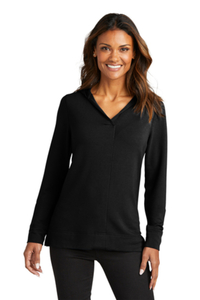 LK826 - Port Authority® Ladies Microterry Pullover Hoodie