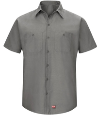 SX21 - Ladies Short Sleeve Work Shirt with Mimix