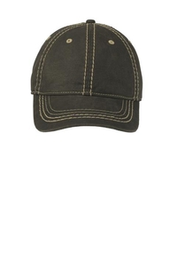 C924 - Port Authority Pigment Print Distressed Cap