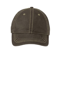 C924 - Port Authority Pigment Print Distressed Cap