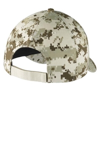 C926 - Port Authority Colorblock Digital Ripstop Camouflage Cap