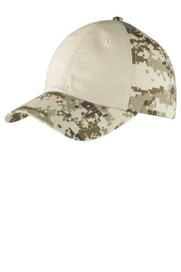 C926 - Port Authority Colorblock Digital Ripstop Camouflage Cap