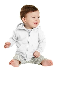 CAR78IZH - Port & Company Infant Core Fleece Full-Zip Hooded Sweatshirt