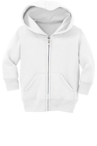 CAR78IZH - Port & Company Infant Core Fleece Full-Zip Hooded Sweatshirt