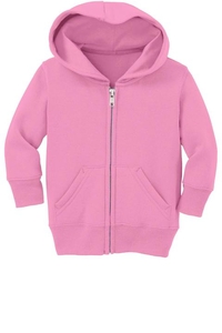CAR78IZH - Port & Company Infant Core Fleece Full-Zip Hooded Sweatshirt