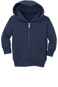 CAR78IZH - Port & Company Infant Core Fleece Full-Zip Hooded Sweatshirt