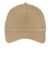CP86 - Port & Company Five Panel Twill Cap