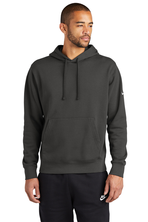 NKDR1499 - Nike Club Fleece Sleeve Swoosh Pullover Hoodie