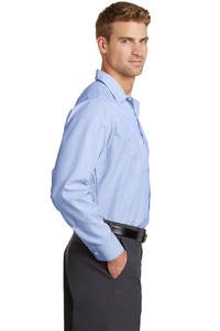 CS10 - Red Kap® Long Sleeve Striped Industrial Work Shirt