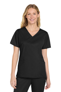 WW4760 - Wink® Women’s WorkFlex™ Mock Wrap Top