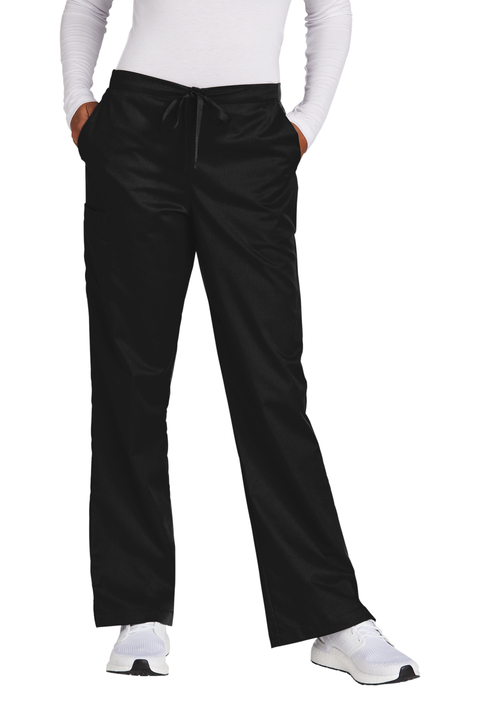 WW4750P - Wink® Women’s Petite WorkFlex Flare Leg Cargo Pant