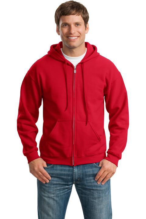 18600 - Gildan Heavy Blend Full Zip Hooded Sweatshirt