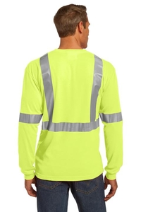 CS401LS - CornerStone ANSI 107 Class 2 Long Sleeve Safety T Shirt