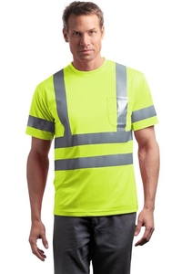 CS408 - CornerStone ANSI 107 Class 3 Short Sleeve Snag Resistant Reflective T Shirt