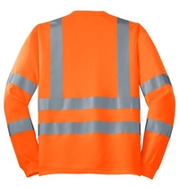 CS409 - CornerStone ANSI 107 Class 3 Long Sleeve Snag Resistant Reflective T Shirt