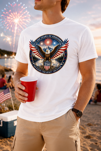 EagleFlagTee - Port & Company - Ring Spun Cotton Tee