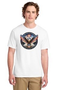 EagleFlagTee - Port & Company - Ring Spun Cotton Tee
