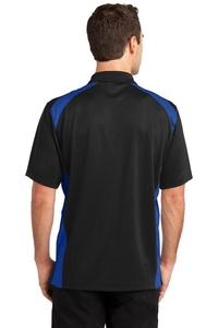 CS416 - CornerStone Select Snag-Proof Two Way Colorblock Pocket Polo