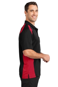 CS416 - CornerStone Select Snag-Proof Two Way Colorblock Pocket Polo