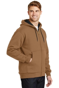 CS620 - CornerStone - Heavyweight Full-Zip Hooded Sweatshirt with Thermal Lining. CS620