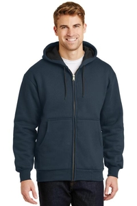 CS620 - CornerStone - Heavyweight Full-Zip Hooded Sweatshirt with Thermal Lining.  CS620