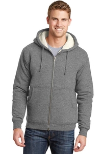 CS625 - CornerStone Heavyweight Sherpa-Lined Hooded Fleece Jacket