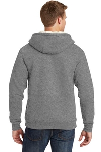 CS625 - CornerStone Heavyweight Sherpa-Lined Hooded Fleece Jacket