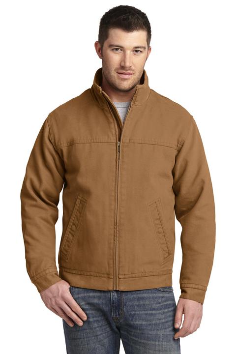 CSJ40 - CornerStone Washed Duck Cloth Flannel-Lined Work Jacket