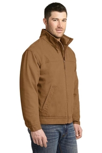 CSJ40 - CornerStone Washed Duck Cloth Flannel-Lined Work Jacket