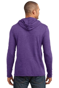 987 - Anvil 100% Combed Ring Spun Cotton Long Sleeve Hooded T Shirt