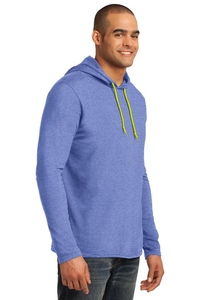 987 - Anvil 100% Combed Ring Spun Cotton Long Sleeve Hooded T Shirt