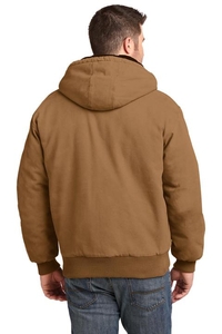 CSJ41 - CornerStone Washed Duck Cloth Insulated Hooded Work Jacket