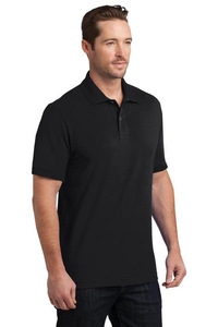 DM325 - District Made Mens Stretch Pique Polo