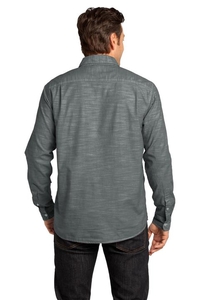 DM3800 - District Made - Mens Long Sleeve Washed Woven Shirt