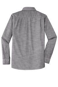 DM3800 - District Made - Mens Long Sleeve Washed Woven Shirt