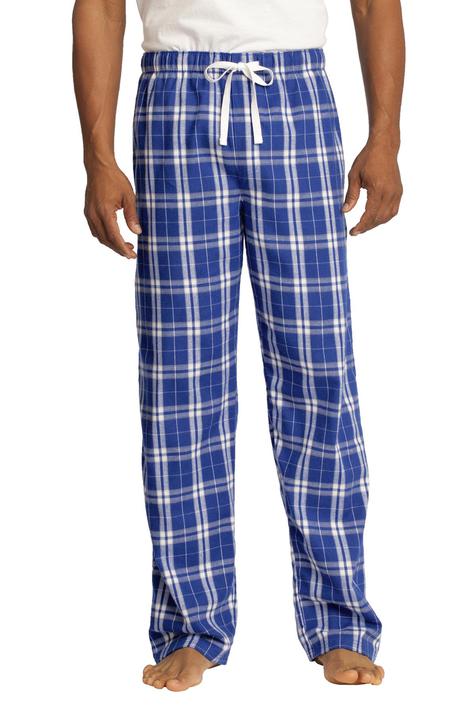 DT1800 - District - Young Mens Flannel Plaid Pant