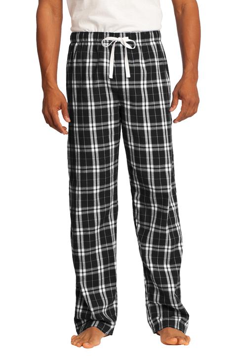 DT1800 - District - Young Mens Flannel Plaid Pant