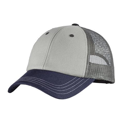 DT616 - District - Tri-Tone Mesh Back Cap DT616