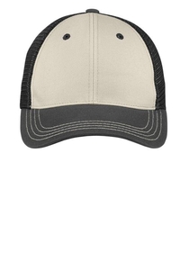 DT616 - District - Tri-Tone Mesh Back Cap DT616