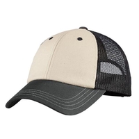 DT616 - District - Tri-Tone Mesh Back Cap DT616