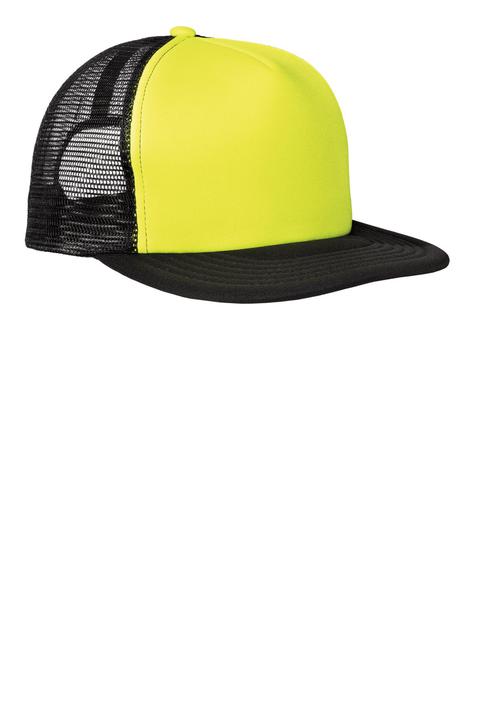 DT624 - District - Flat Bill Snapback Trucker Cap