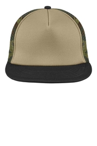 DT624 - District - Flat Bill Snapback Trucker Cap