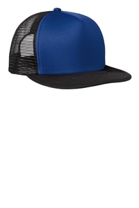 DT624 - District - Flat Bill Snapback Trucker Cap