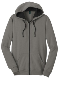 DT800 - District - Young Mens The Concert Fleece Full-Zip Hoodie