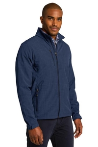 EB532 - Eddie Bauer Shaded Crosshatch Soft Shell Jacket