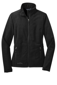 EB533 - Eddie Bauer Ladies Shaded Crosshatch Soft Shell Jacket