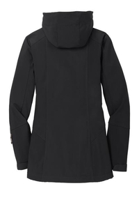 EB537 - Eddie Bauer Ladies Hooded Soft Shell Parka